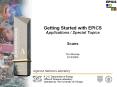 Getting Started with EPICS Applications / Special Topics PowerPoint PPT Presentation