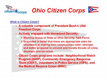 Ohio Citizen Corps