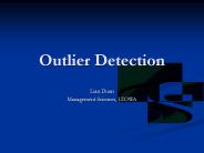 Outlier Detection