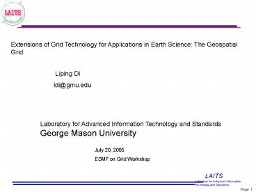AIST NRA02 Presentation to SSO