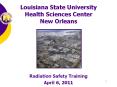 Louisiana State University Health Sciences Center New Orleans PowerPoint PPT Presentation