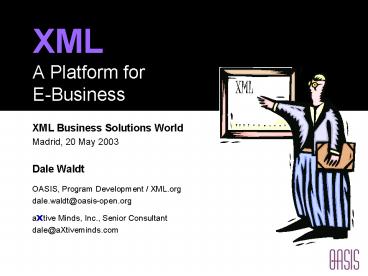 XML A Platform for E-Business