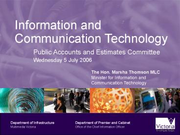 ICT Portfolio Outputs