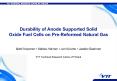 Durability of Anode Supported Solid Oxide Fuel Cells on PreReformed Natural Gas PowerPoint PPT Presentation