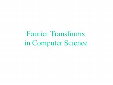 Fourier%20Transforms