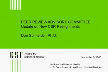 CSR Realignment Schneider 11032008