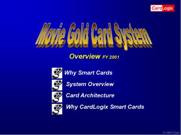 Why Smart Cards
