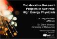 Collaborative Research Projects in Australia: High Energy Physicists PowerPoint PPT Presentation