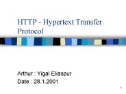 HTTP - Hypertext Transfer Protocol
