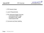 1' FPP Science Goals