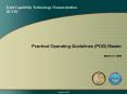 Practical Operating Guidelines POG Master PowerPoint PPT Presentation