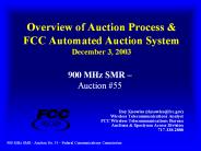 Overview of Auction Process