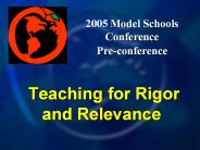 2005 Model Schools Conference
