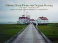 National Ocean Partnership Program Meeting PowerPoint PPT Presentation