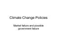 Climate Change Policies PowerPoint PPT Presentation