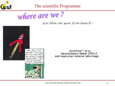 The scientific Programme