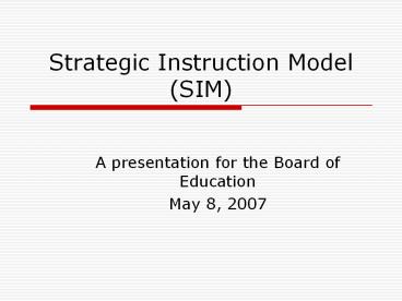 Strategic%20Instruction%20Model%20(SIM)