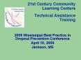 21st Century Community Learning Centers Technical Assistance Training PowerPoint PPT Presentation