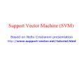 Support Vector Machine (SVM) PowerPoint PPT Presentation
