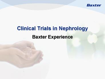 Clinical Trials in Nephrology