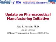 Ajaz S. Hussain, Ph.D.