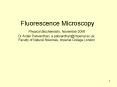 Fluorescence Microscopy PowerPoint PPT Presentation