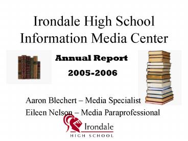 Irondale High School Information Media Center