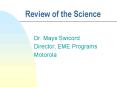Review of the Science PowerPoint PPT Presentation