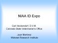 NIAA ID Expo PowerPoint PPT Presentation