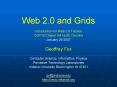 Web 2'0 and Grids PowerPoint PPT Presentation