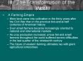 III'The Transformation of the West PowerPoint PPT Presentation