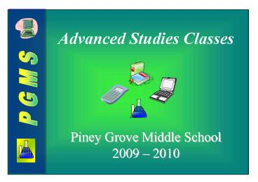 presentation player overlay