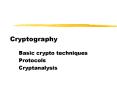 Cryptography PowerPoint PPT Presentation