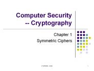 Computer Security -- Cryptography