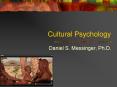 Cultural Psychology PowerPoint PPT Presentation