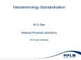 Nanotechnology Standardisation PowerPoint PPT Presentation