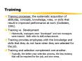 Training PowerPoint PPT Presentation