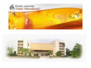 The University of Plovdiv is built on the foundation laid by the Higher Teacher-Training Institute of Natural and Mathematical Sciences, which opened in July 1961. The Institute was promoted to university status by government decree on 12 January 1972,