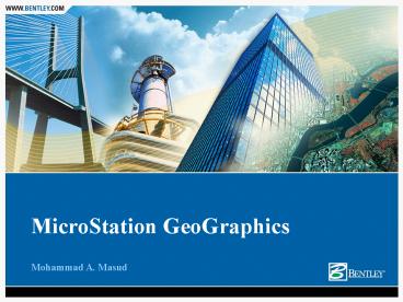 MicroStation GeoGraphics