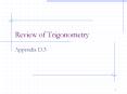 Review of Trigonometry PowerPoint PPT Presentation