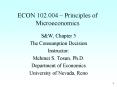 ECON 102.004  PowerPoint PPT Presentation