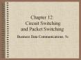 Chapter 12: Circuit Switching and Packet Switching PowerPoint PPT Presentation