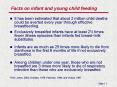 Facts on infant and young child feeding PowerPoint PPT Presentation