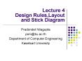 Lecture 4 Design Rules,Layout and Stick Diagram PowerPoint PPT Presentation