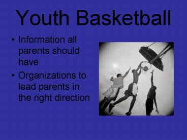 Youth Basketball
