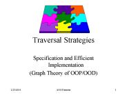 Traversal Strategies