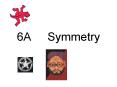 6A Symmetry PowerPoint PPT Presentation