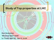 Study of Top properties at LHC