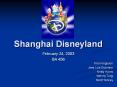 Shanghai Disneyland PowerPoint PPT Presentation