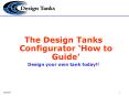 The Design Tanks Configurator How to Guide